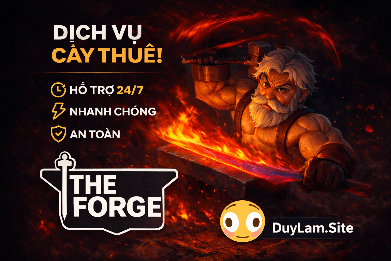 Cày Thuê The Forge